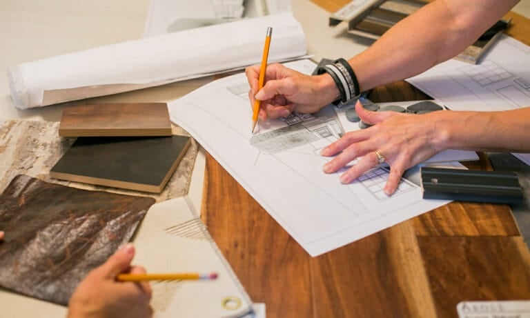 Silver Leaf Designers Drawing